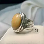 Natural Opal Ring - Natural Ethiopian Opal Sterling Silver 925 Handmade Ring - October's Birthstone