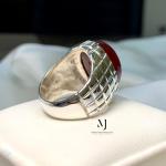 Agate Ring - Natural Agate Sterling Silver 925 Handmade Ring