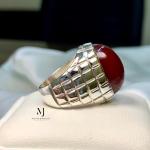 Agate Ring - Natural Agate Sterling Silver 925 Handmade Ring