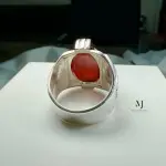Agate Ring, Natural Agate Sterling Silver 925 Handmade Ring