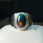 Black Opal Ring.