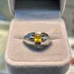 Sphene Ring 925 Sterling Silver Faceted Oval Handmade Titanite Gem Jewelry