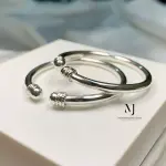 Silver Bangles - Sterling Silver 925 Handmade Bangles Pair - Kada Pair - Kada
