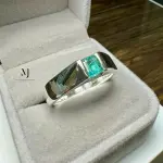 Emerald Ring - Natural Emerald Sterling Silver 925 Handmade Ring - Unisex Ring