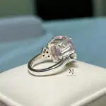 Natural Kunzite Sterling Silver Ring - Handmade Ring - Gift For Her - Gemstone
