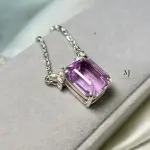 Natural Kunzite Sterling Silver Pendant - Handmade Pendant - Decent and Elegant