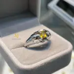 Sphene Ring 925 Sterling Silver Faceted Oval Handmade Titanite Gem Jewelry