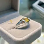 Sphene Ring 925 Sterling Silver Faceted Oval Handmade Titanite Gem Jewelry