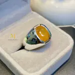 Natural Yellow Sapphire Ring Sterling Silver Handmade 925 Gemstone Jewelry