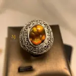 Mexican Fire Agate Ring Sterling Silver Handmade Engraved Gemstone Jewelry Gift