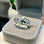 Moissanite Ring Sterling Silver Handmade Band 925 Silver High Polish Unisex