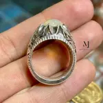 Natural Ethiopian Opal Ring in Sterling Silver - Handmade Statement Jewelry Gift