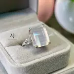 Natural Moonstone Ring Sterling Silver Handmade Ring For Her , Special Gift