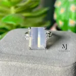 Natural Moonstone Ring Sterling Silver Handmade Ring For Her , Special Gift