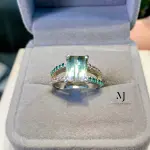 Natural Bicolor Tourmaline Ring • Handmade Sterling Silver 925 Ladies Ring