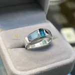 Natural Indicolite Sterling Silver Handmade Ring - Indicolite Tourmaline Ring