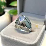 Natural Blue Sapphire Sterling Silver 925 Handmade Ring - September's Birthstone